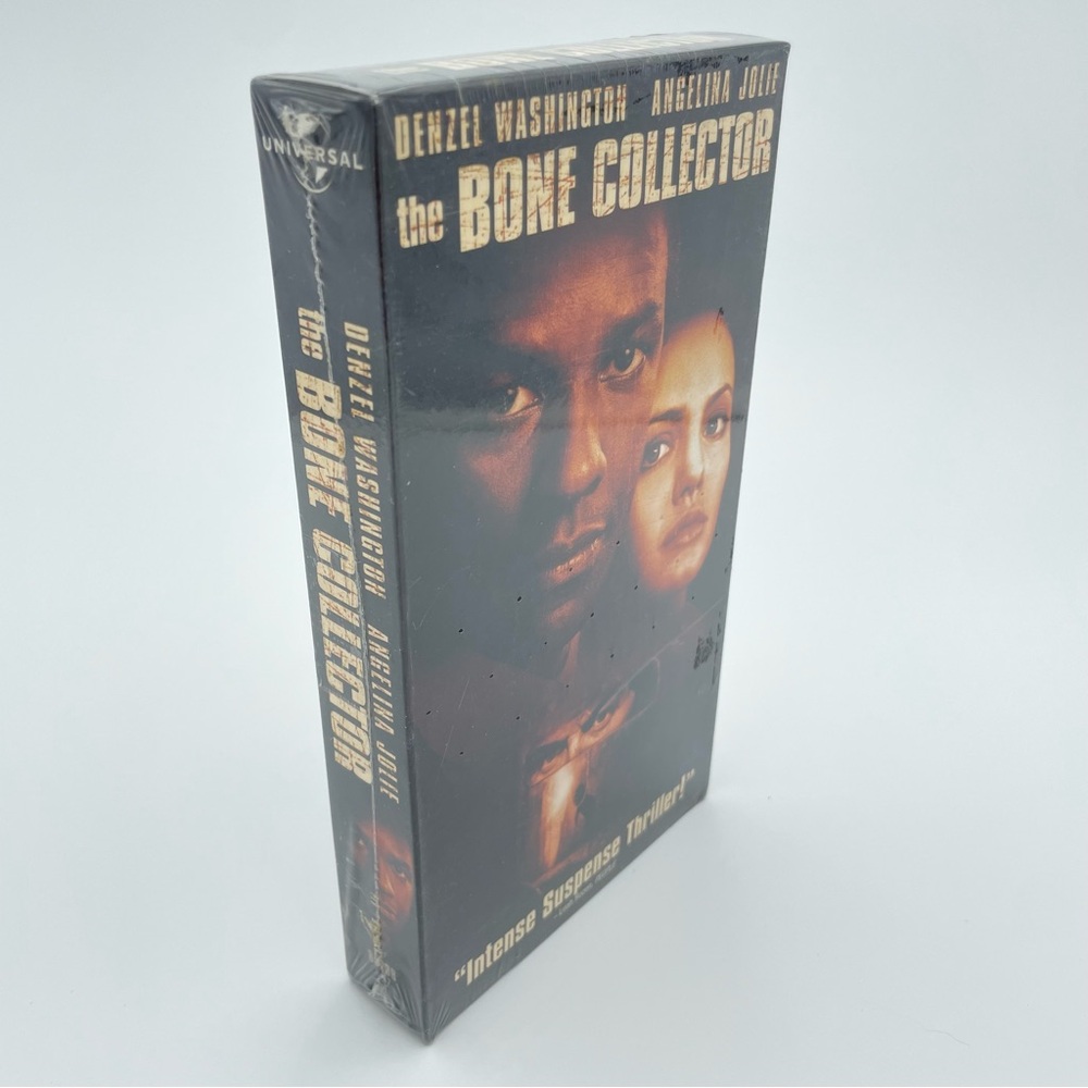 The Bone Collector VHS - Factory Sealed - Denzel Washington & Angelina Jolie